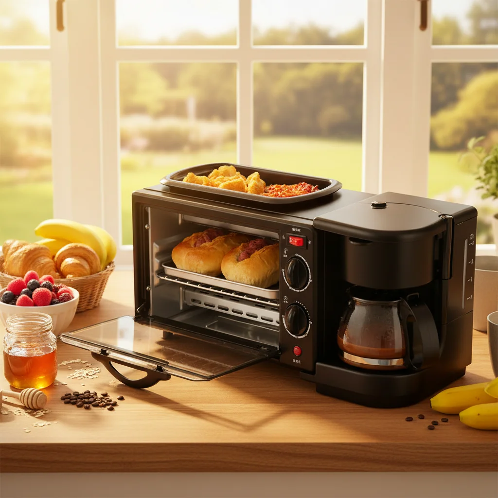 Professional high-quality electric two-in-one household kitchen appliances convenient breakfast machine