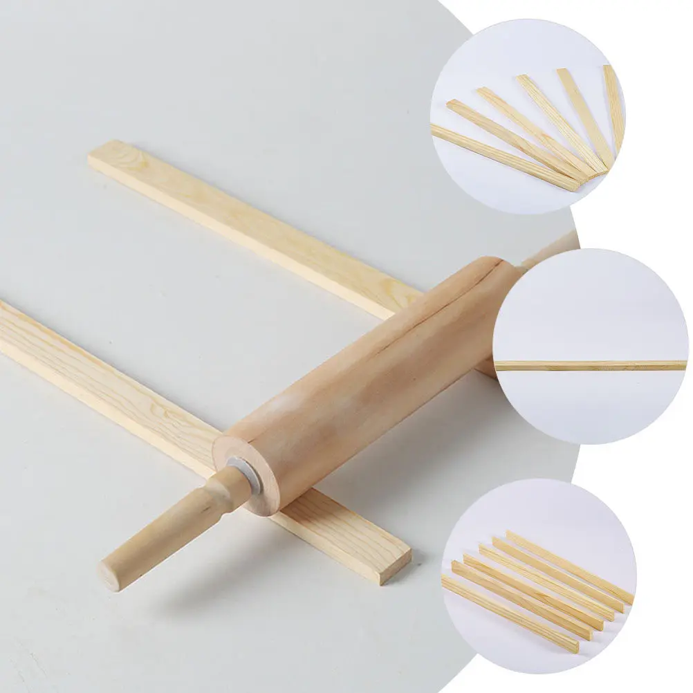 

6Pcs Pottery Tools Sturdy Wood Strips Professional Mud Guide Sticks Clay Craft Accessories Wood Stick Reusable Pottery Tool