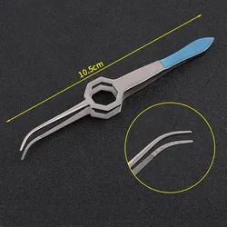 Hair transplanting hair planting tool planting hairline hairline fine hair follicle transplanting forceps platform without teeth