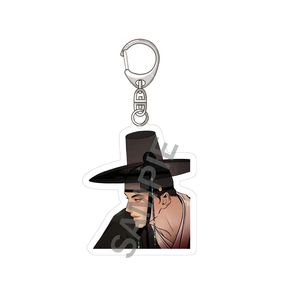 Anime Painter of The Night Keychain Yeon Seung Ho Acrylic Key Chain Gift Korean Cartoon BL Manga Key Ring Fans Bag Pendant