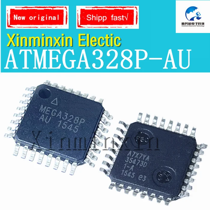 ICチップATMEGA328P-AU lqfp32 100% オリジナル在庫あり新品バッチあたり1-10個