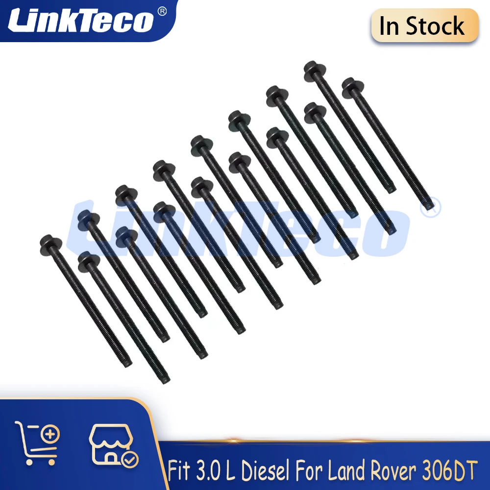 

Engine Parts Head Bolt Set Fit 3.0 L Diesel For Land Rover Discovery Range Rover Jaguar XF 3.0L TDV6 306DT AJV6D APX-BS-1331316