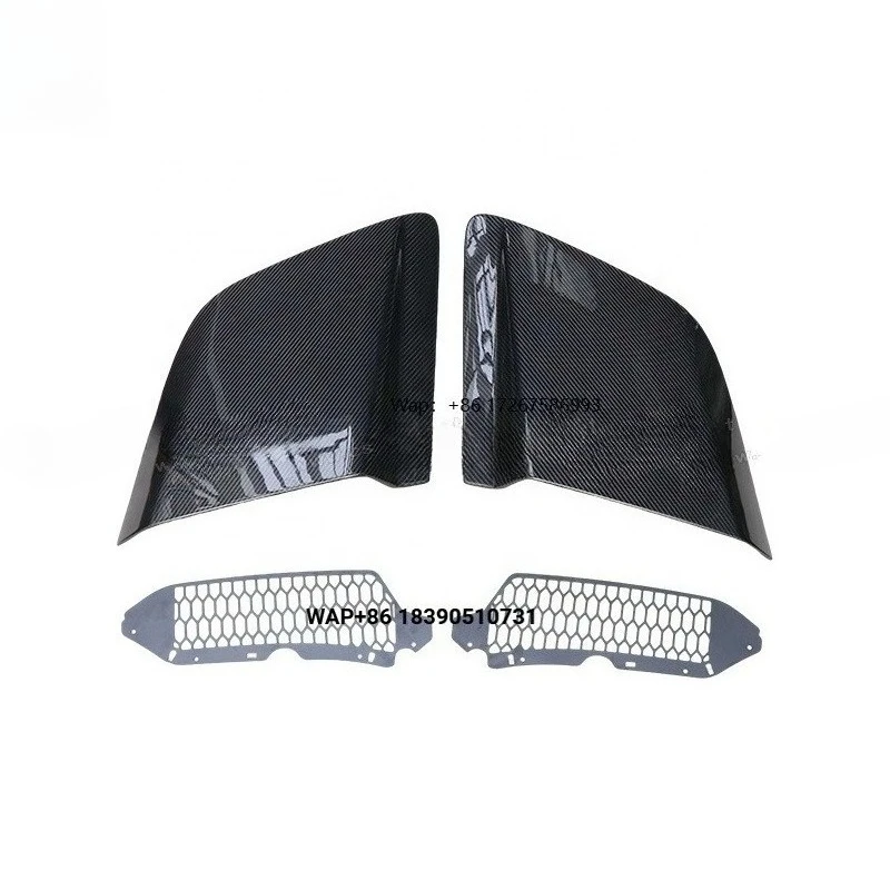 

Replacement Parts Caprist Style Dry Carbon Fiber Side Door Fenders Blade Panels Air Vent for R8 2016-2024