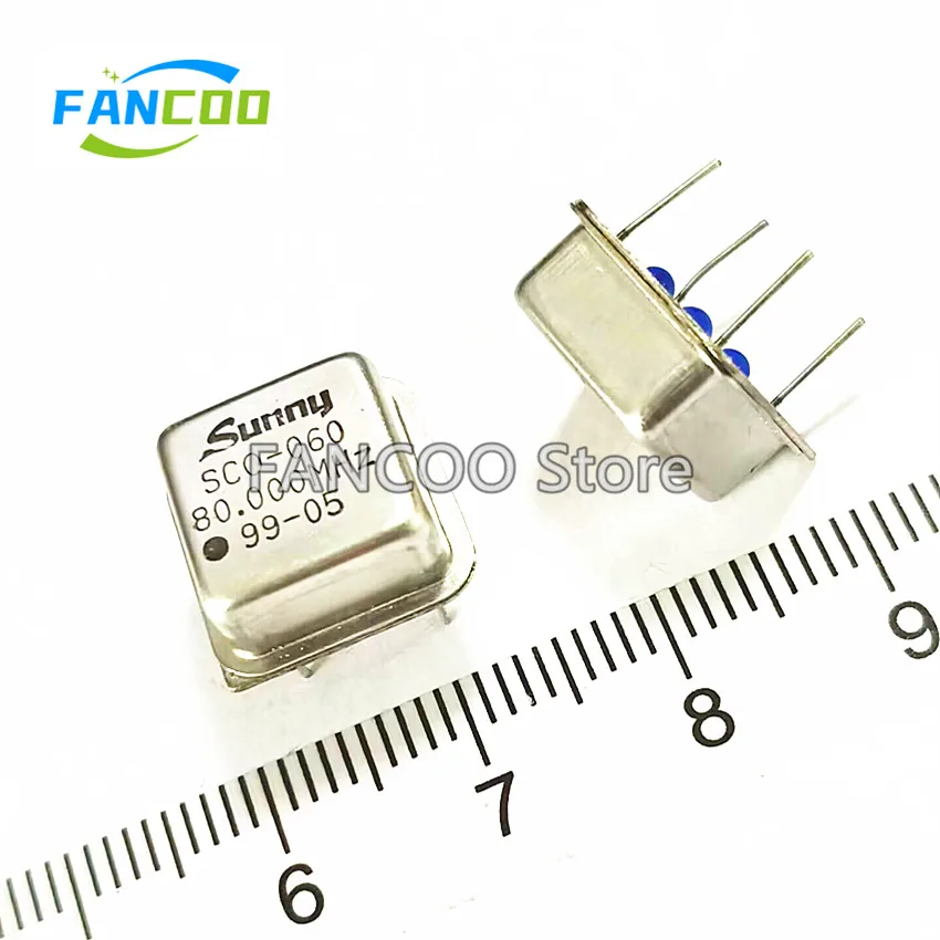 5PCS 80M 80.000M 80MHZ 80.000MHZ Half size 3.3v 5v CRYSTAL CLOCK OSCILLATOR OSC DIP-4 80.000