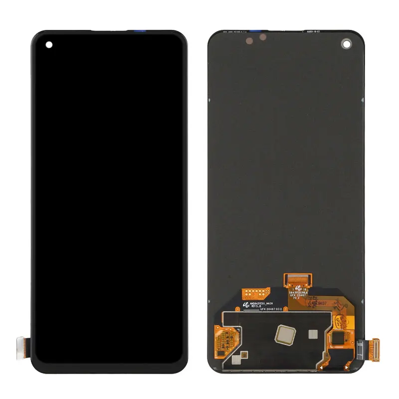 6.43  AMOLED For Oppo Find X3 Lite LCD Display Screen Touch Panel Digitizer Assembly For OPPO CPH2145 LCD