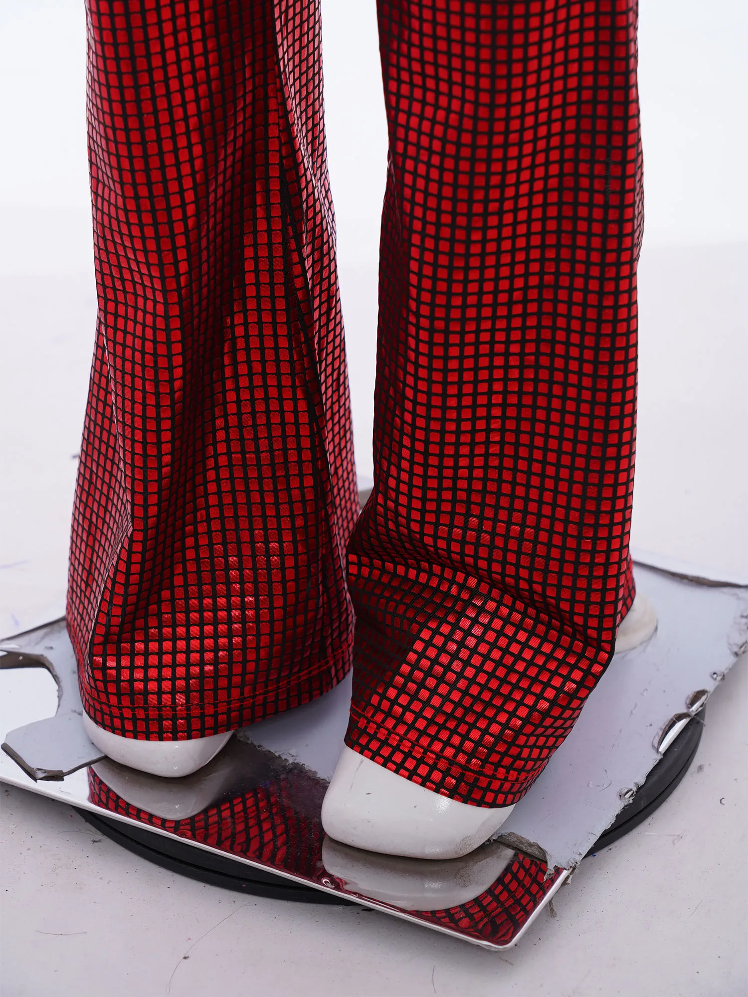 Costume da ballo latino chacha per ragazza jazz per bambini, discoteca, sala da ballo, performance sul palco, tuta per adolescenti, maniche lunghe svasate, tuta in rete trasparente