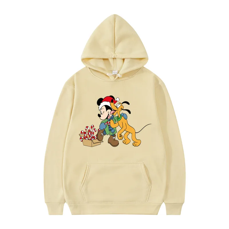 2024 Disney Christmas Dress Up Mickey and Pluto Christmas Hoodies