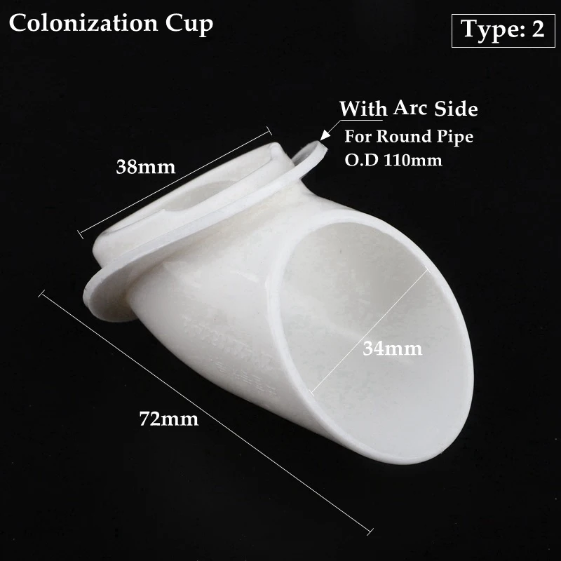 5pcs DIY Garden Balcony Strawberry Planting Planter Pot Farm Greenhouse Vertical Hydroponic Growing System PP Colonization Cups
