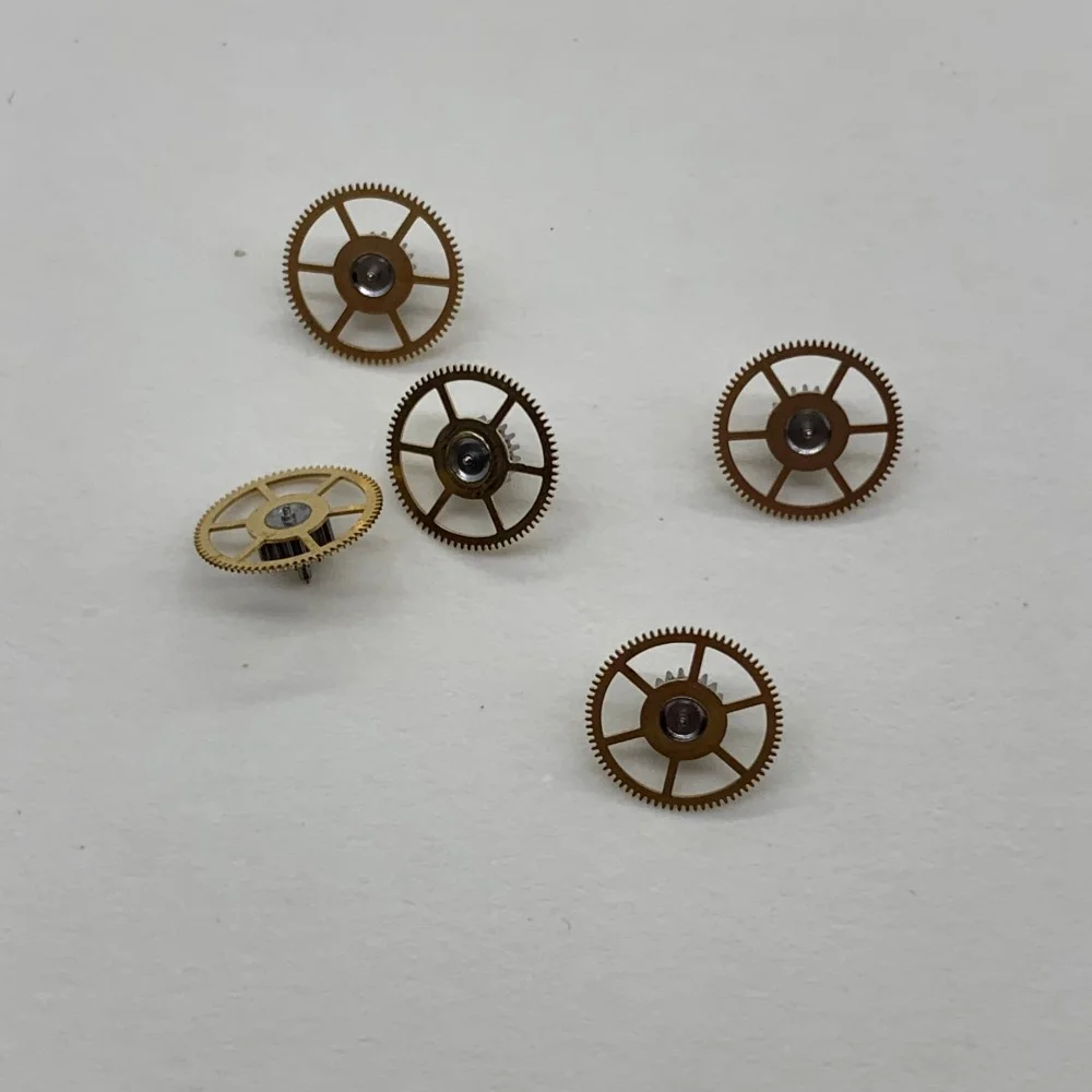 Watch Accessories Center Wheel Fit Tianjin ST2505 T25 Movement Watch Repair Parts Two Wheel 2pcs