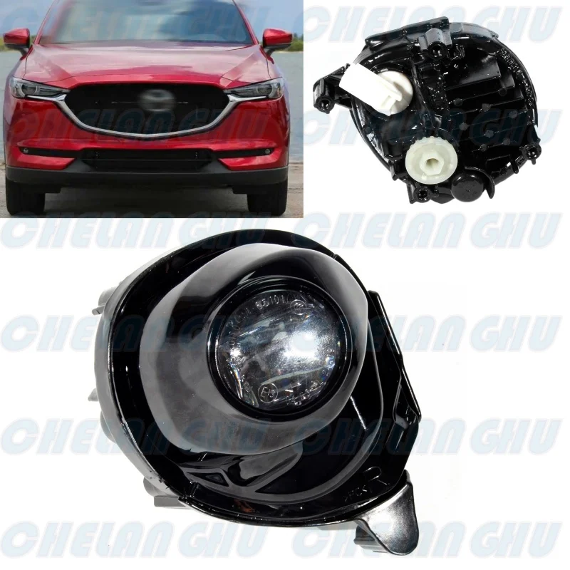 

For Mazda CX-5 2017 2018 2019 2020 2021 Car accessories Right Side Front Bumper LED Fog Lights Lamp B63B51680A