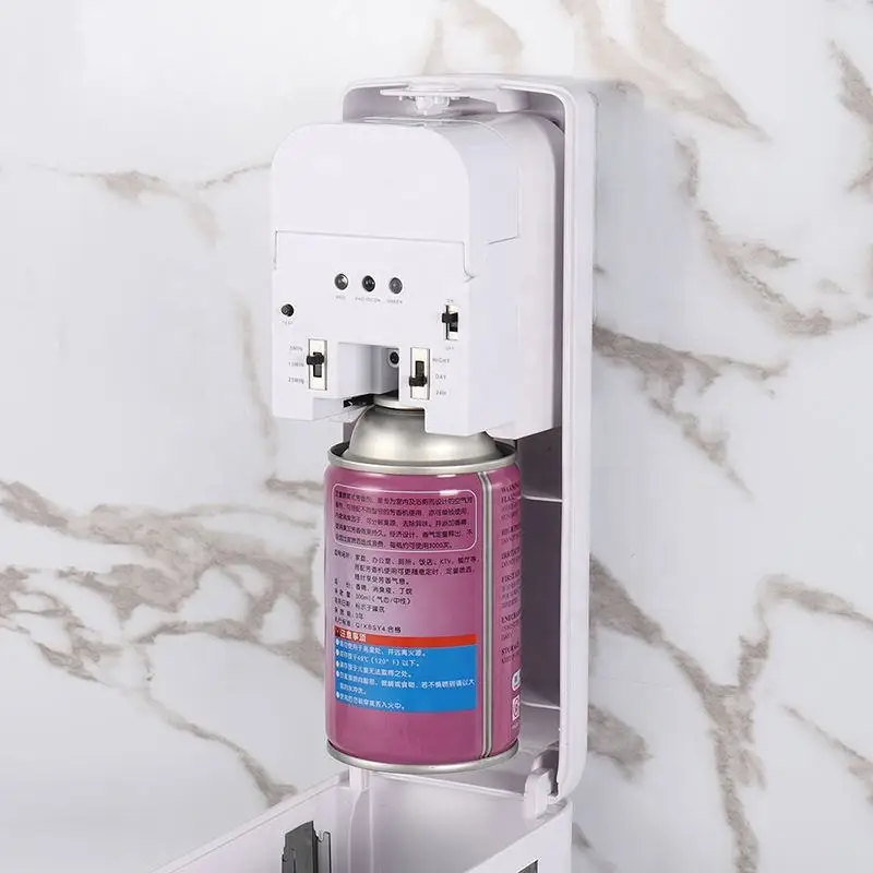 Dispensador de Aerosol con Sensor de luz montado en la pared, ambientador automático, Sensor de pulverización para Hotel, oficina, habitación, Club, inodoro