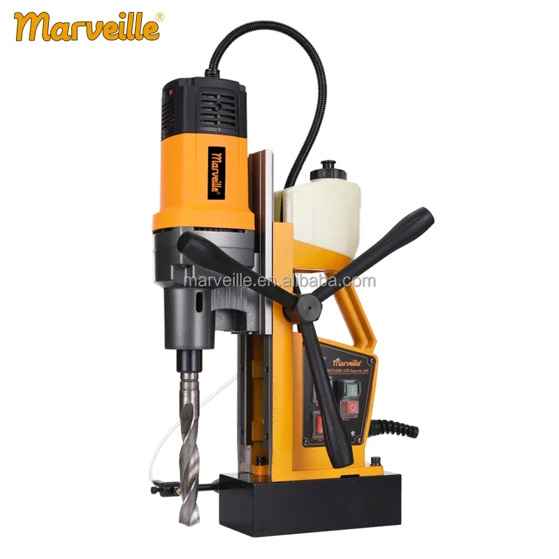 Marveille 11000N Electric Strong Power Mt3 28mm twist bit Automatic working Magnetic Drill machine