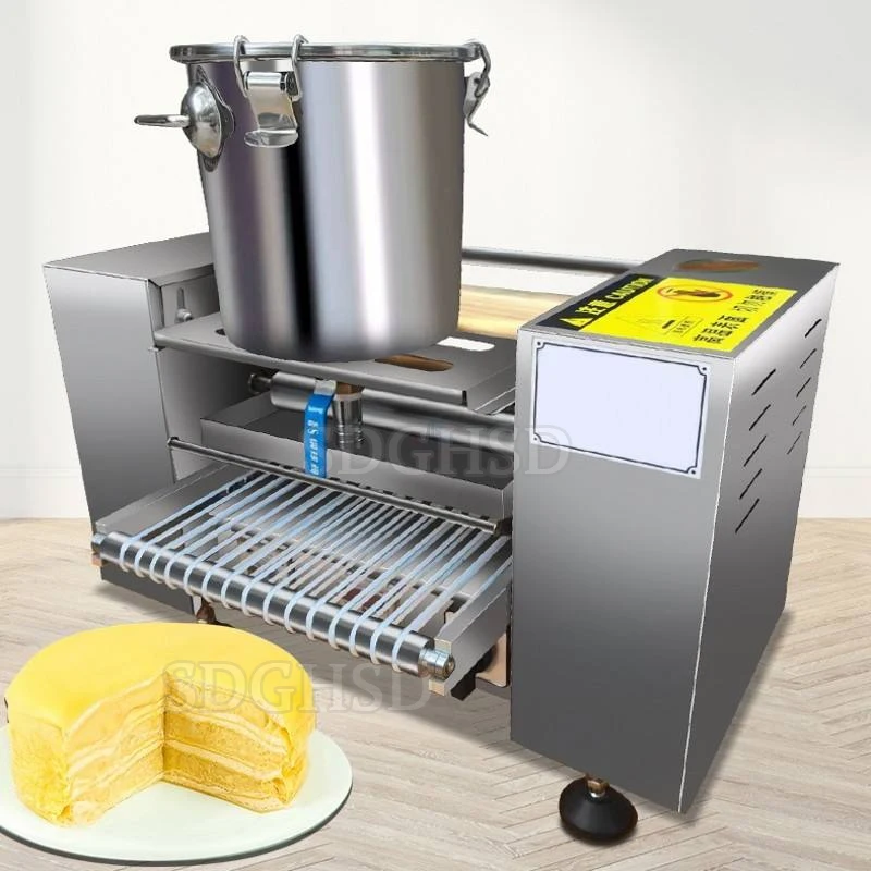 New Hot Selling Easy to Operate Portable Electric Thin Pancake Crepes Maker Machine With Stainless Steel