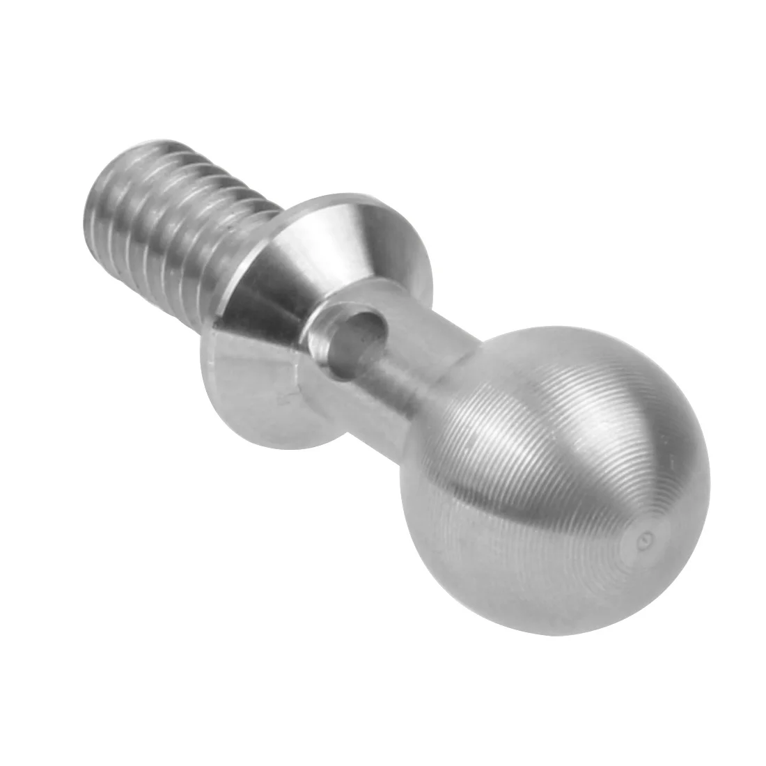 Edelstahl 12mm Doppelkopf Kugel bolzen 1/4 "Gewinde für Monitor klemme Hotshoe Kamera halterung Magic Arm Verlängerung stange – Detail 11