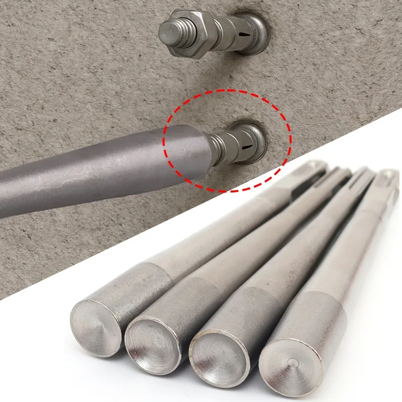 

1/2 шт., резьбовая втулка из легированной стали, сверхмощный расширительный болт, инструмент, круглый квадратный расширительный болт, ударный удар для расширительных винтов