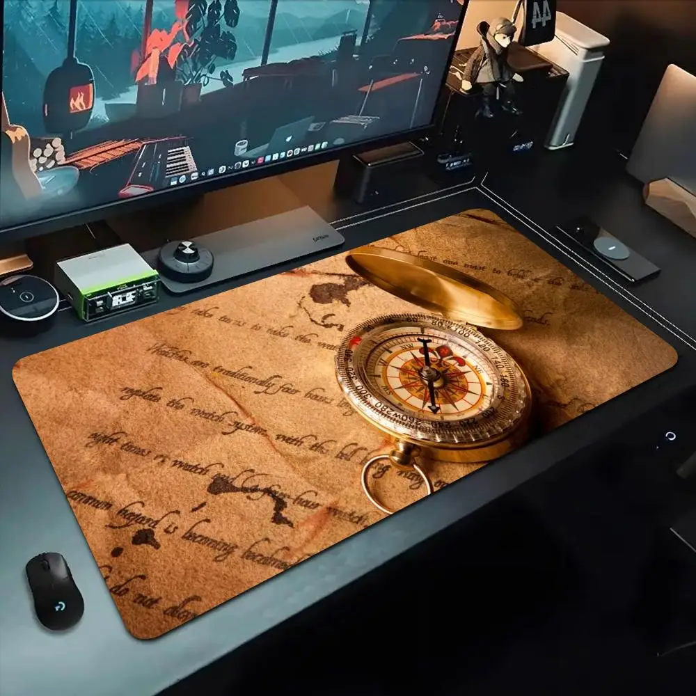 

Compass Mouse Pad 500X1000 mm Large Gaming Mousepad Gamer XL Rubber Otaku Keyboard Pad Laptop Desk Mat