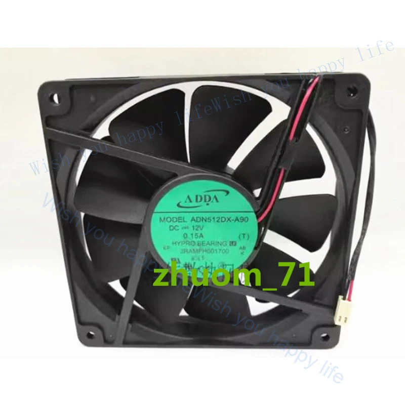 

V+ FOR ADDA 13525 ADN512DX-A90 DC12V 0.15A 135*25MM inverter cooling fan