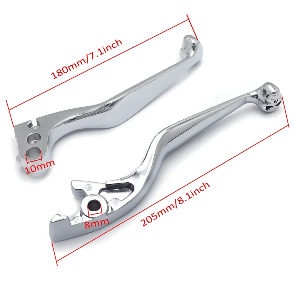 Brake Clutch Skull Hand Lever For Honda Shadow 600 750 1100 VTX1300 VT1300 VTX VT 1300 Chrome Aftermarket Motorcycle Accessories