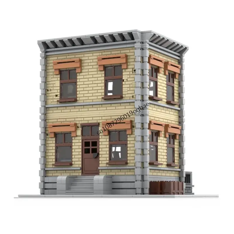 새로운 1561피스 인기 배트 히어로 영화 모크 고타메드 시티 타운 하우스 모델 맞춤 퍼즐 DIY 창의적 아이디어 어린이 장난감 생일 선물