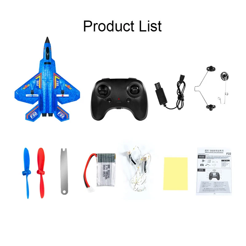 F22 Rc Plane Remote Control Aircraft Glider Radio Control Helicopter EPP Foam remote controlled Airplane Toys for boys Children