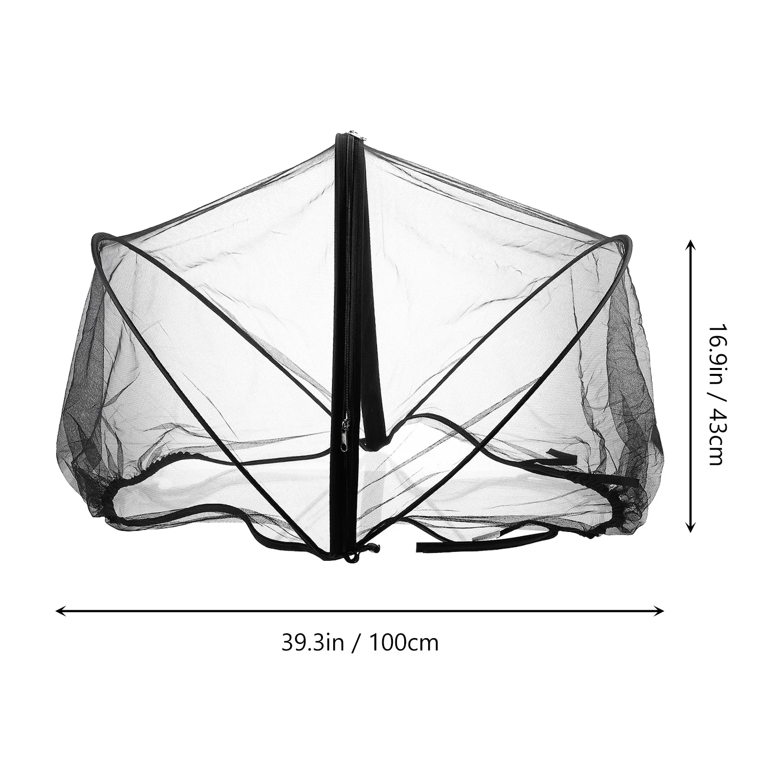 Rede de malha para carrinho de bebê, equipamento de viagem, proteção abrangente, flexível, elegante, respirável, criptografado, design de favo de mel, fácil