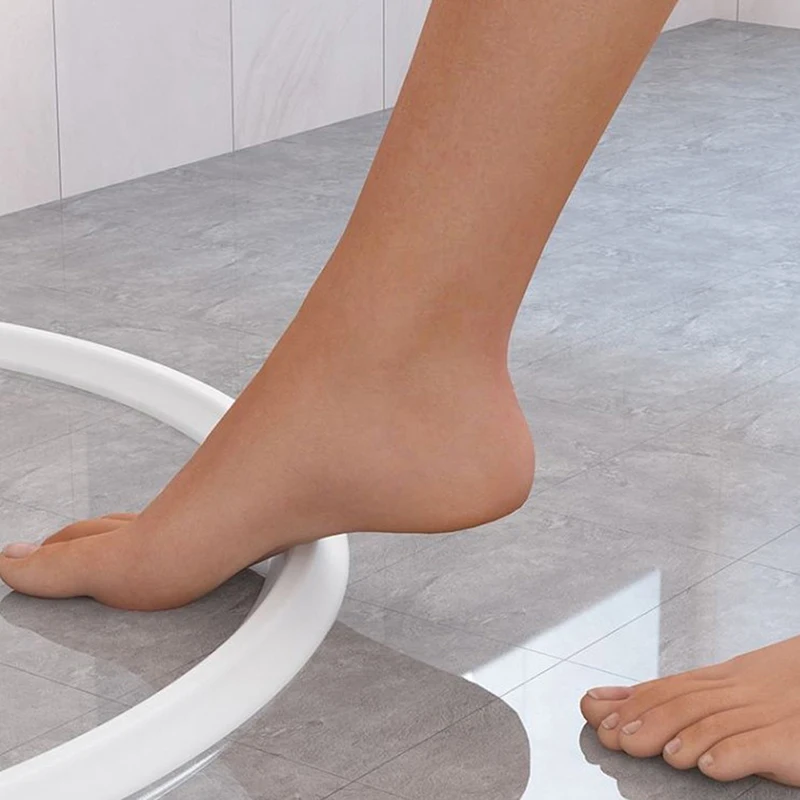 1M Bathroom Retention Basin Water Stopper Silicone Retaining Strip Water Shower Dam Flood Barrier Dry And Wet Separation Blocker