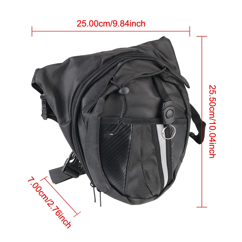 Waist Pack Outdoor Moto Bag Men Fanny Thigh Canvas Belt Motorcycle Bag Waterproof Bike Man Adjustable Leg Bag Package