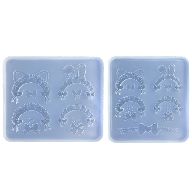 

Silicone Mold for Crafting Maid Accessories Stylish Handmade Jewelry Resin Mould N58F