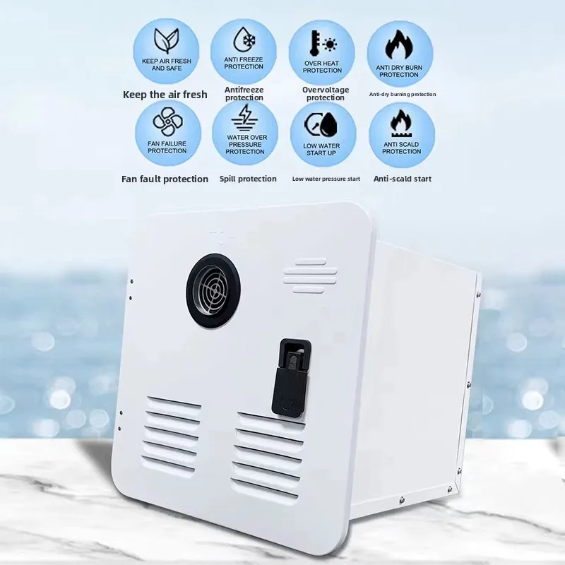 Cross-border RV Water Heater 12-Liter Constant-Temperature Vertical Instantaneous LPG Propane Motorhomes HX-668 55000W Energy