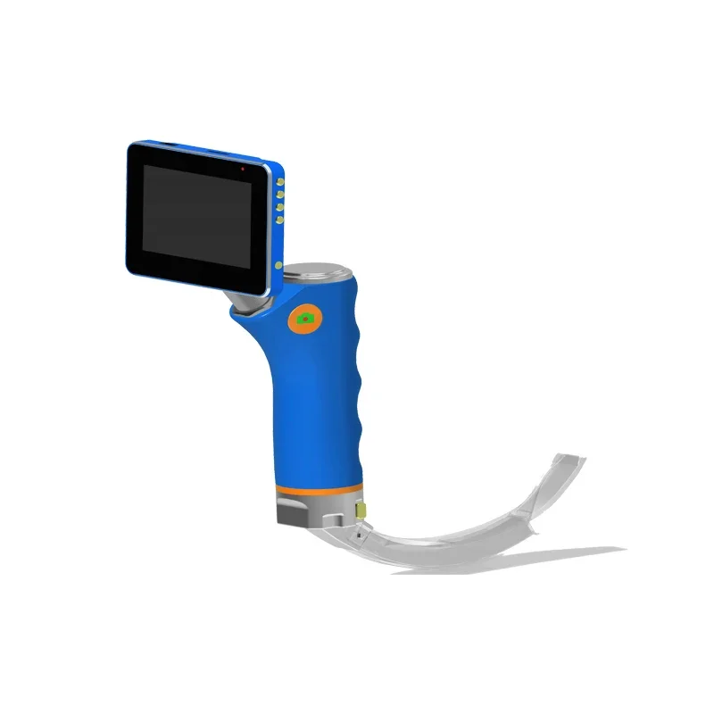 Cheap price Medical handheld new glide scope video camera laryngoscope with Stainless Steel Blades