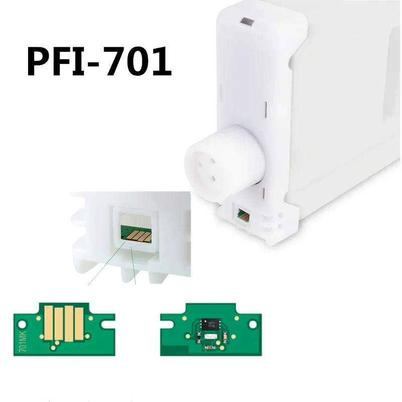 PFI-701 PFi701 PFI-702 Ink Cartridge chip for Canon iPF8000 iPF9000 iPF8000s iPF9000s iPF8010s iPF9010s iPF 8100 9100 8110 9110