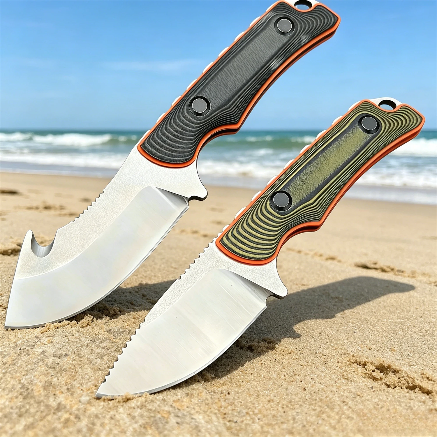 

Classic Hidden Canyon Model 15017/15018 Fixed Knife Stainless Steel Blade G10 Handle Outdoor Everyday Carry Tool with Sheath