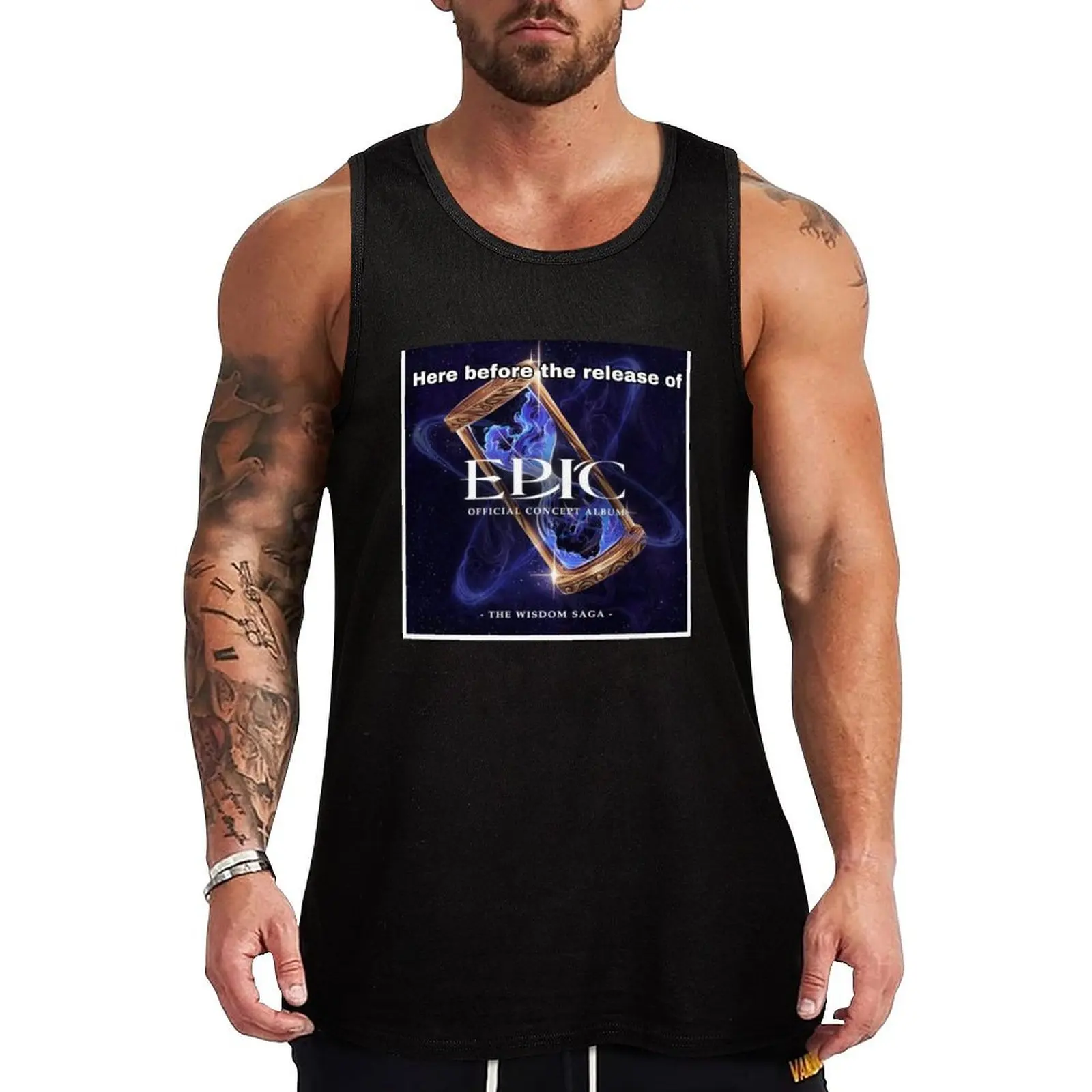 The wisdom saga, before the release fan Tank Top Loose Fit Tank Top Casual Daily Sleeveless Summer Top