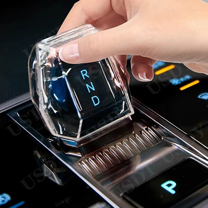 

Для BYD SEAL DMI EV E2 Sea-Lion 07, кристаллическая ручка переключения передач автомобиля, защитная наклейка на ручку переключения передач