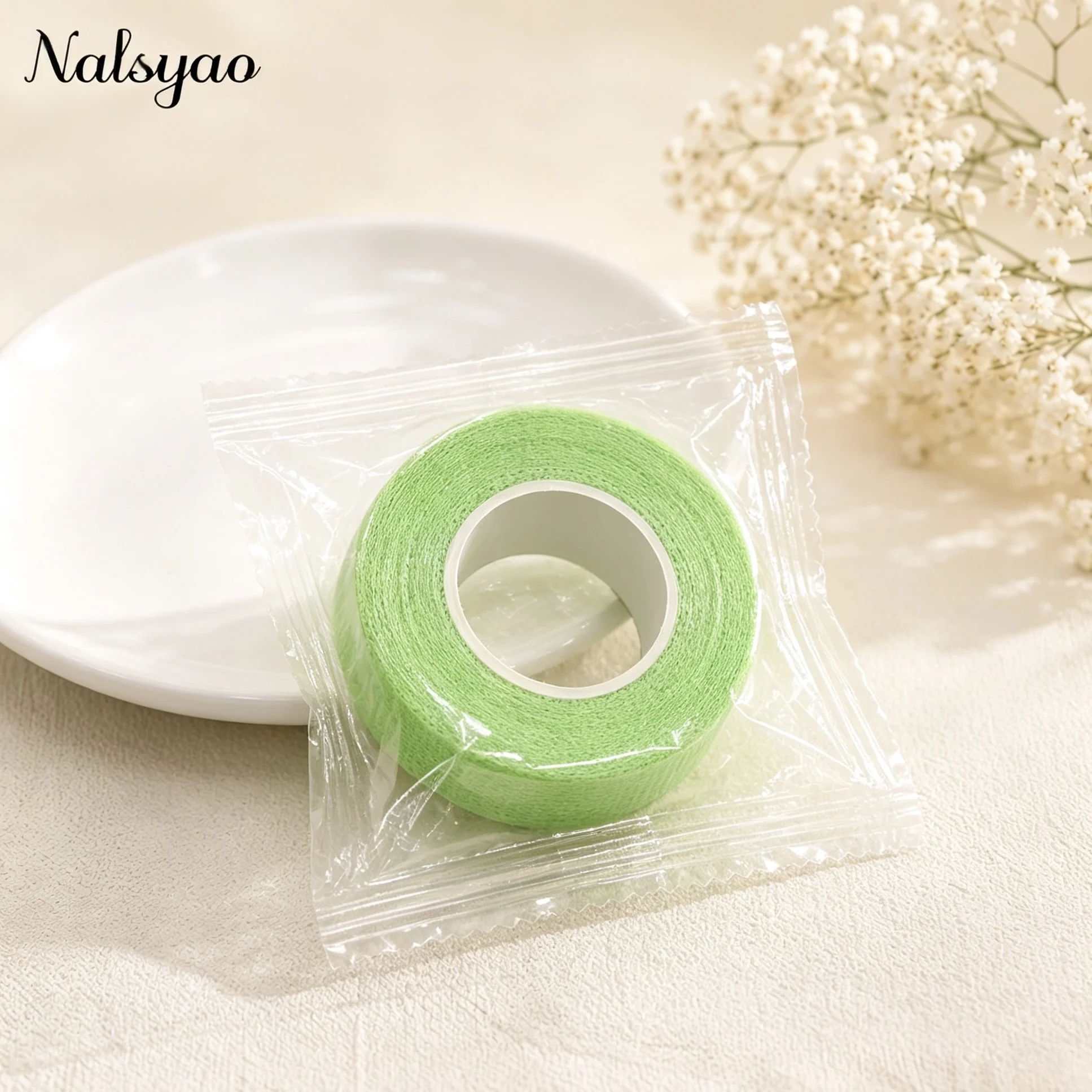 2/3 Rollen japanisches Isolierband für Wimpernverlängerung, fusselfreie Unter-Augen-Pads, atmungsaktives Vliesband, Papier-Wimpernpflaster