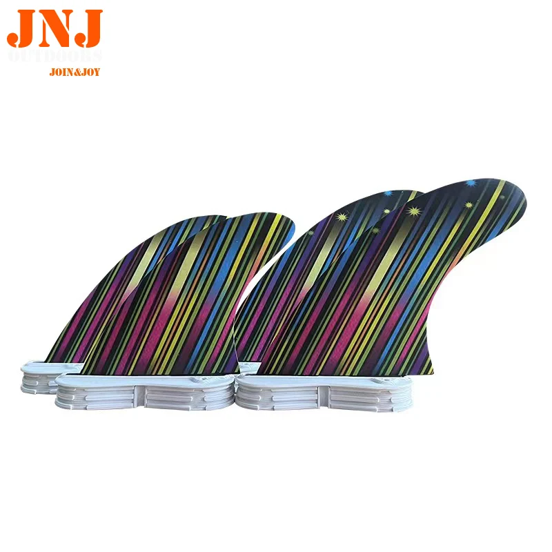 JNJ FCS 2 Quad Surfboard Fins Made Of Fiberglass