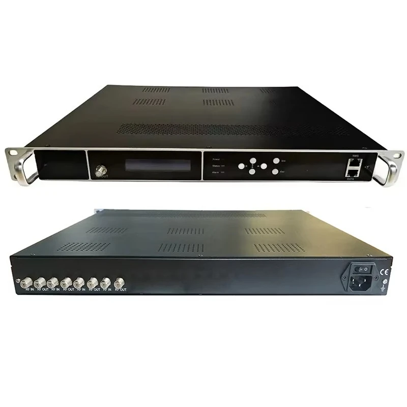 Channel Satellite TV Signal Receiver DVB-S2 Tuner RF Digital, Modulator high definition multiplexing