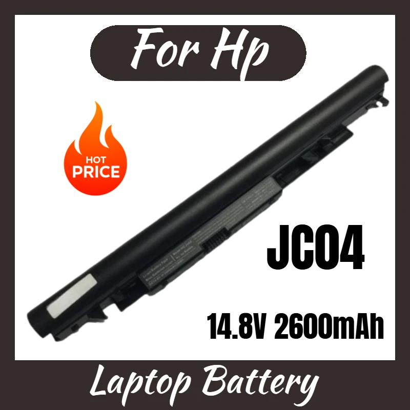 Batterie d'ordinateur portable de haute qualité, 14.8V, 2600mAh, 919700 – 850 JC03 JC04, pour Hp 15-BS 15-BW 17-BS, série PC portable, compatible avec pièces de rechange