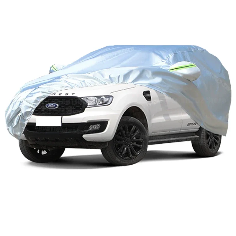 For Ford Everest Car Cover Outdoor Protection Covers Snow Sunshade Waterproof Dustproof Exterior UV Car Accessories