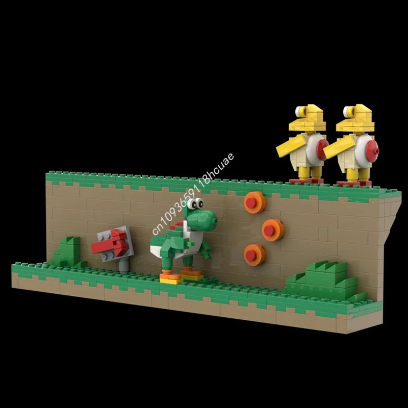 

389 шт. MOC итальянский сантехник World Brickheadz строительный блок Рождество домашние развлечения DIY проект идеально подходит для модели семьи