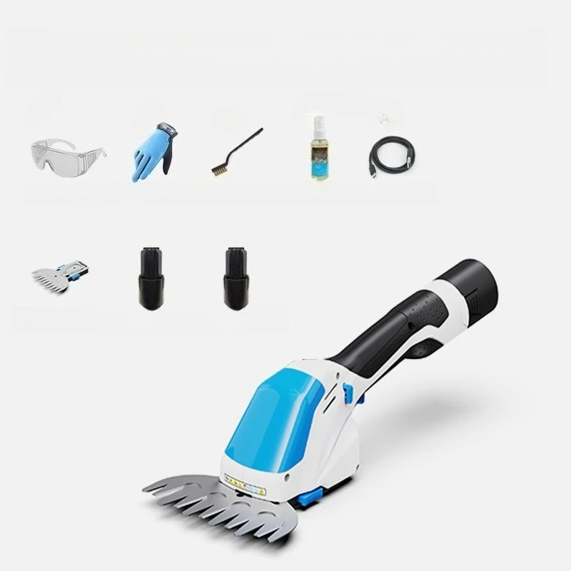 リチウム式芝刈り機トリミングおよび剪定機家庭用小型兼用鋏