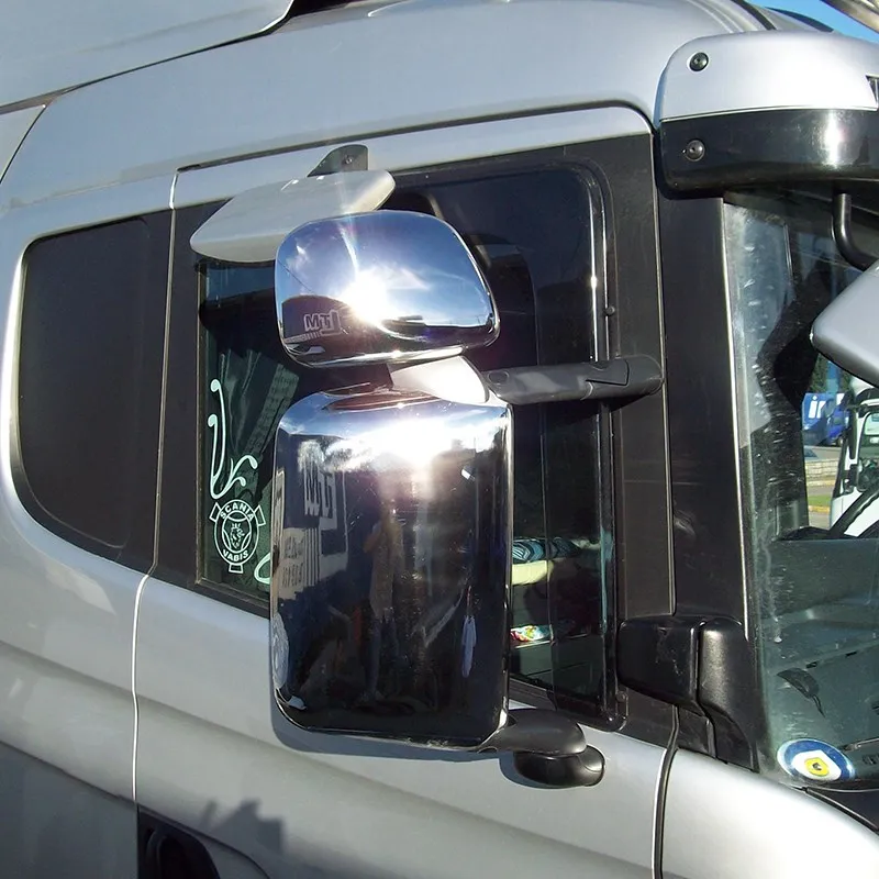 Scania 1998-2016 Compatible for Mirror Cover Chrome-WN Inox WNSC185