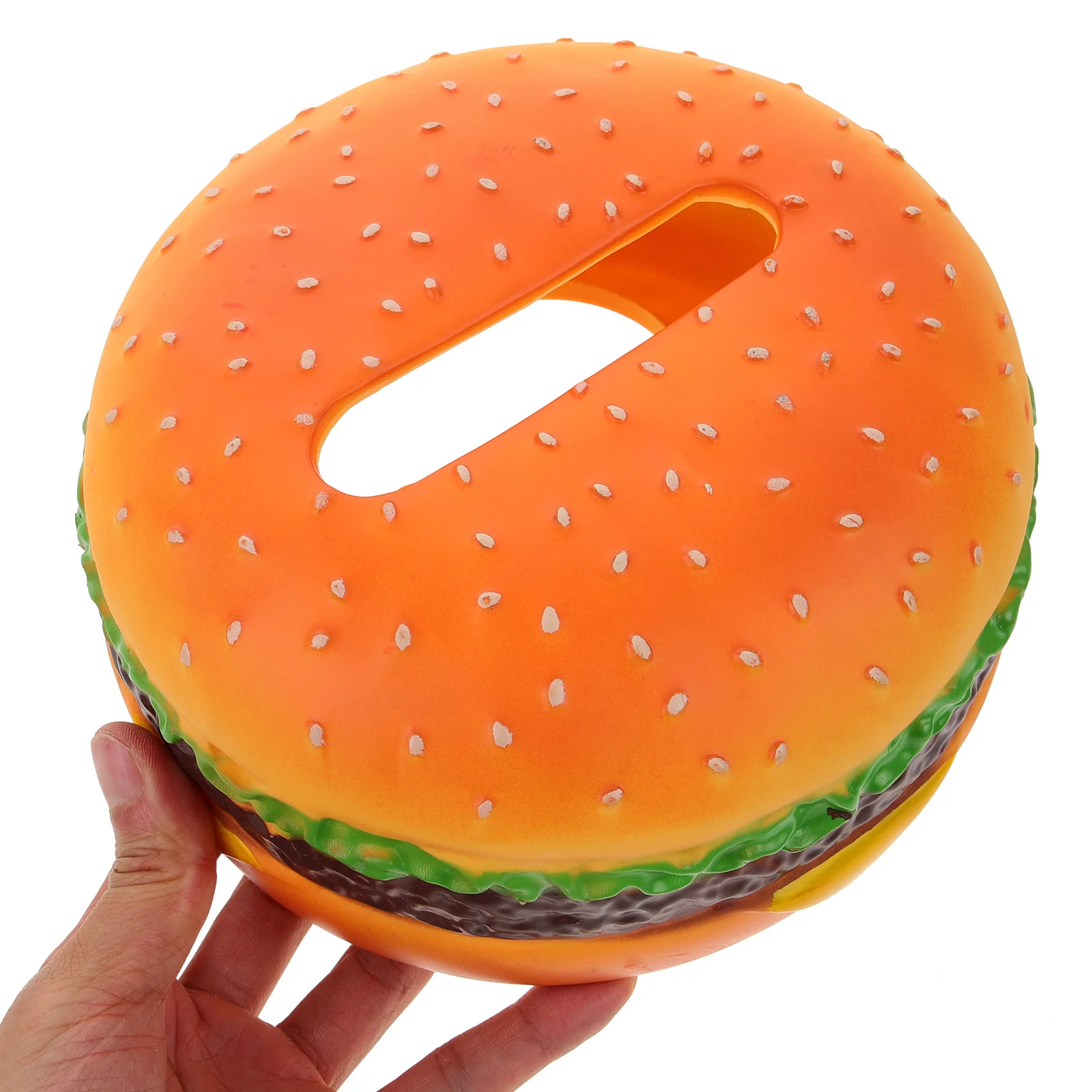 

Hamburger Shaped Box Holder For Home Office Hotel Car Decor Napkin Storage Case Desktop Tissue Case Covers Organizer