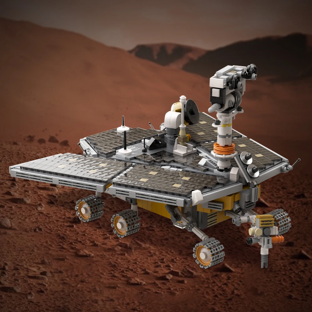 

NASA Mars Exploration Rover Spirit Opportunity Bricks Model Toys Kits Building Blocks Juguetes Birthday For Kid and Adult Gifts