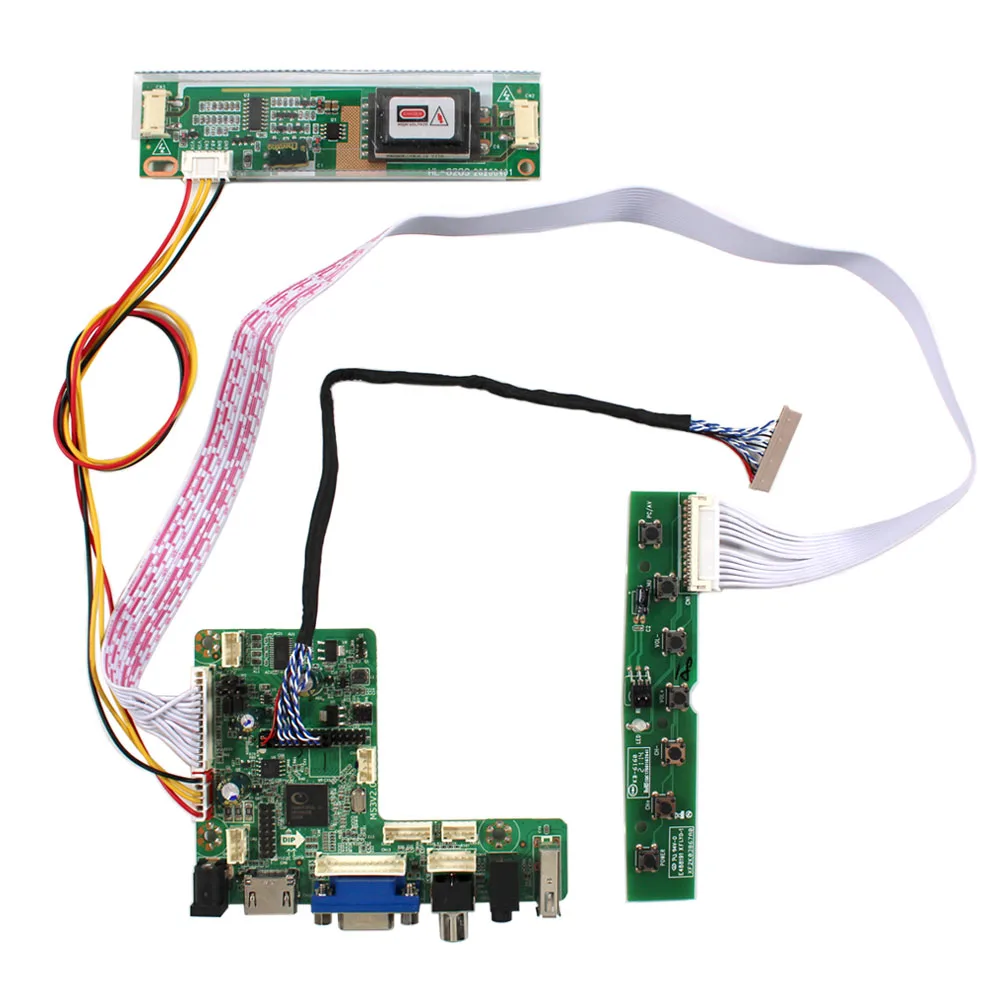 

VGA USB AV HD-MI LCD Driver Board For 15inch 1024x768 NL10276BC30-33D LCD Panel