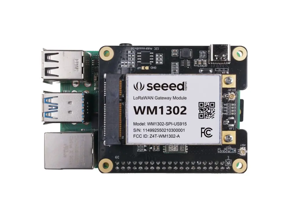 WM1302 LoRaWAN Gateway Raspberry Pi Hat Evaluation Modules IC Development Board