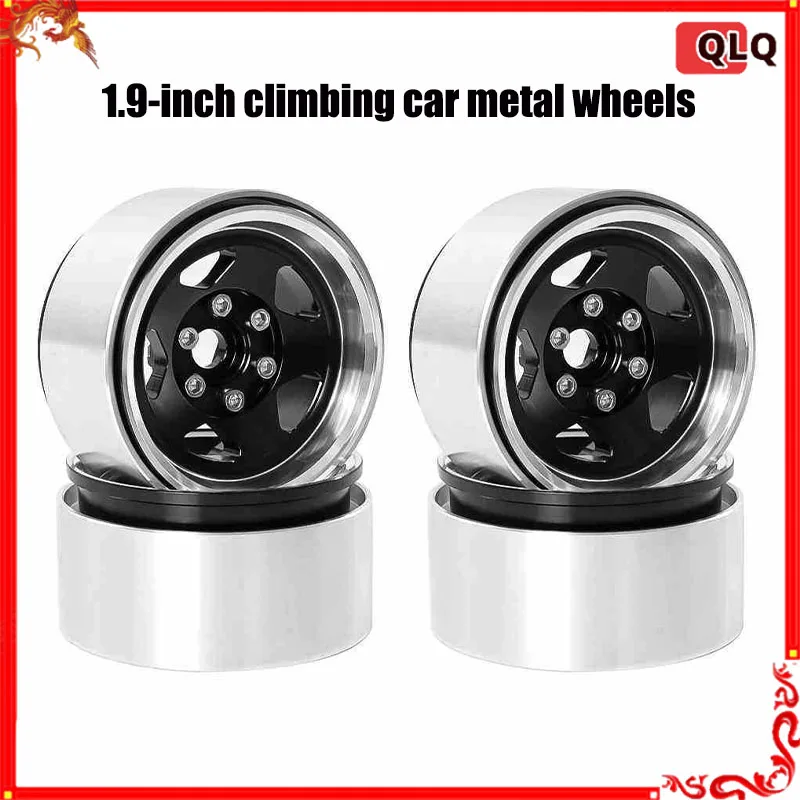 

4pcs 2.2 Inch Aluminum Alloy Beadlock Wheel Rim Hub Suit for 1:10 RC Crawler Axial SCX10 SCX10 II TRX4 RC4WD D90