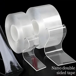 Ultra-strong Double-sided Adhesive Nano Tape Transparent Waterproof Extra Strong Sticky Strip Heavy-duty Two Side Tape