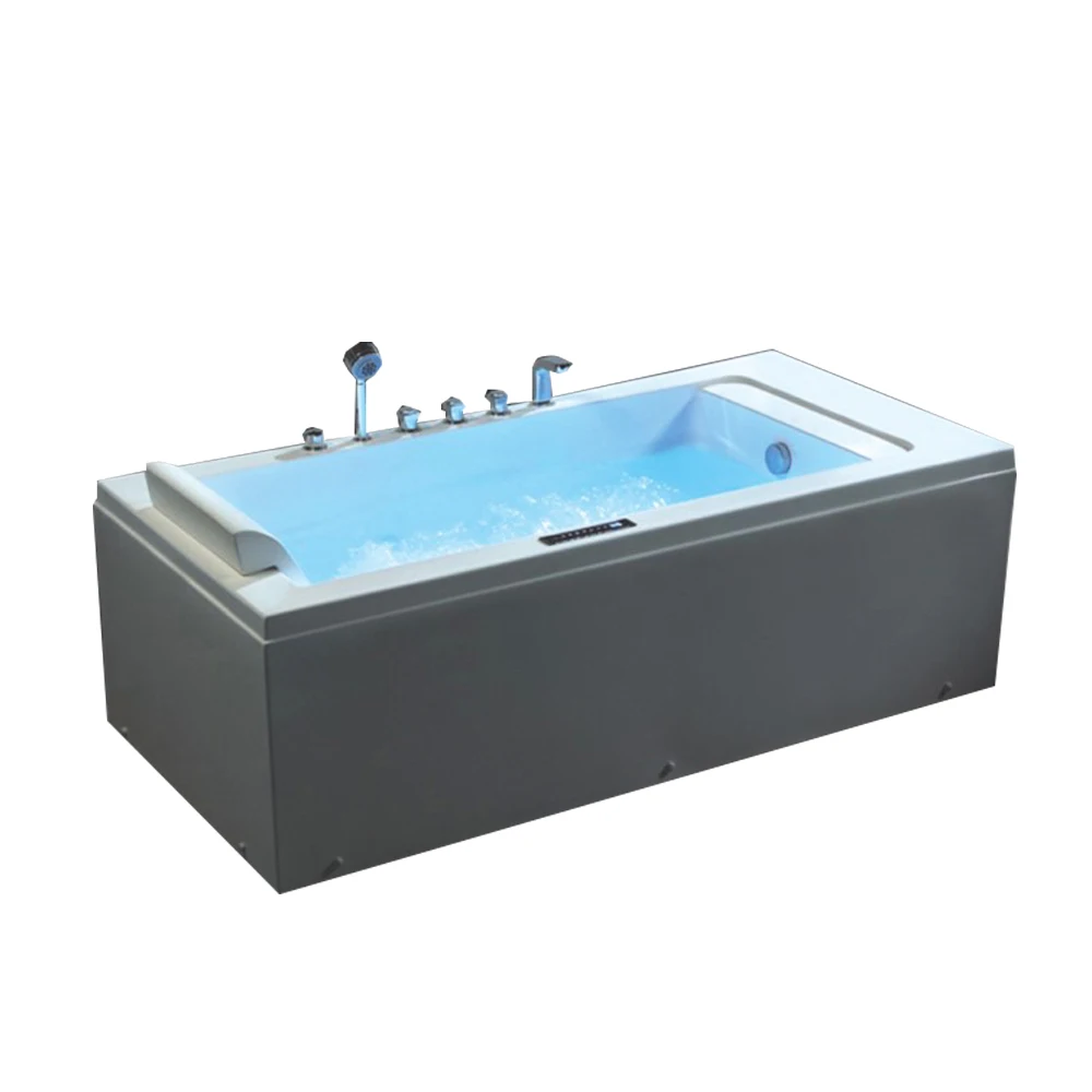 &c  Whirlpool Massage Bath Tub Single Tub American Style Modern Hotel Use Apron Installation Capacity