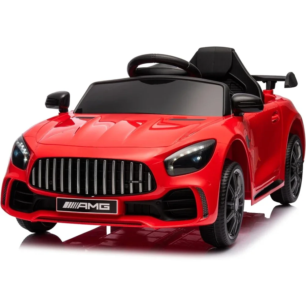 Macchinina per bambini, telecomando Mercedes-Benz Sports Cars12V 4.5Ah, Ride on Cars con clacson, lettore musicale, macchinina per bambini